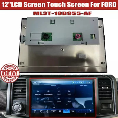 2021-24 For FORD F150 F-150 F250 12 INCH DISPLAY SCREEN RADIO NAVIGATION SYNC 4 • $229.99