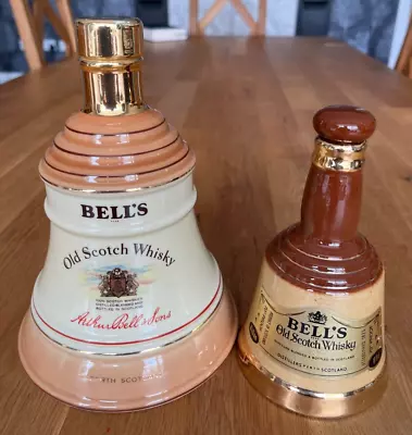 Vintage Bell's Whisky Decanters By Wade • £16.50