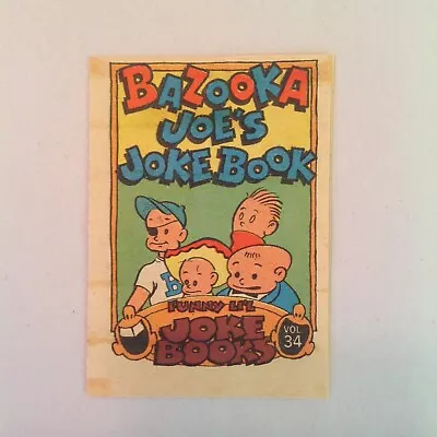 Vintage 1970's Topps Funny Li'l Joke Book Volume 34 Bazooka Joe's Jokebook • $10.99