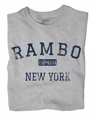 RAMBO New York NY T-Shirt Brooklyn EST • $18.99