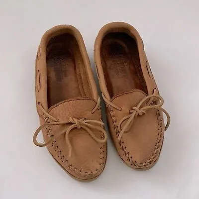 MOOSEHIDE Moccasin MINNETONKA Size 7 • $35