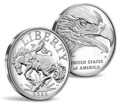 $79.90 • Buy American Liberty 2022 Silver Medal 1oz Coin * IN HAND