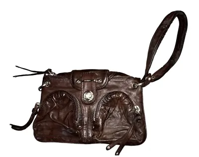 BOTKIER Authentic Small Brown Leather Purse Handbag Wristlet • $12.74