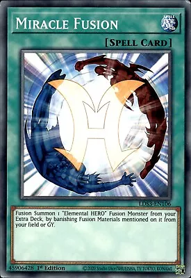 Miracle Fusion - 1st Edition LDS3-EN106 - LP - YuGiOh • $2.34