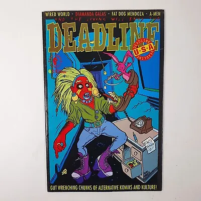 £8.99 • Buy Deadline USA Issue 6 Comic Book 1992 Dark Horse Comics September