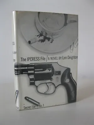 £185 • Buy The Ipcress File Len Deighton First Edition Hb 1st/1st 1962 Orig Dj Rebound Rare