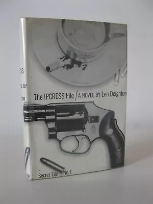 £185 • Buy The Ipcress File Len Deighton First Edition Hb 1st/1st 1962 Orig Dj Rebound Rare