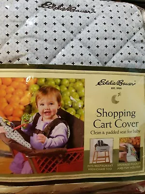 Eddie Bauer Shopping Cart High Chair Cover Reusable NEW • $25