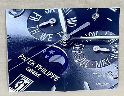 PATEK PHILIPPE Booklet 5146 Annual Calendar Complication Moon Phase 2005 OEM / • $111.89