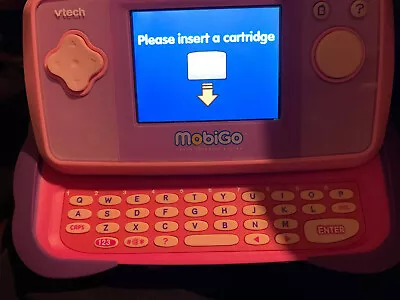 Vtech Mobigo 2 Touch Learning System Hand Held Game Pink- Console + Games • $29.99