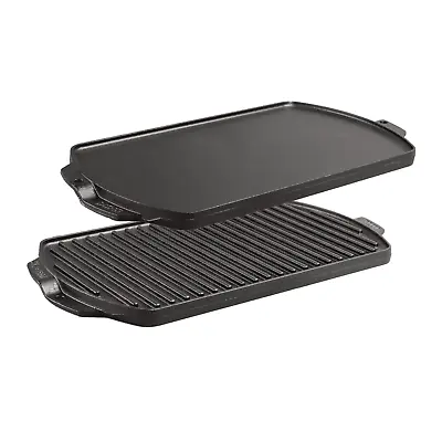 Lodge Seasoned Cast Iron Reversible Grill/Griddle • $33.90