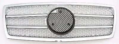 Front Grille Mercedes Benz W140 Chrome AMG Style 1992-1999 S600 S500 S430 S320 • $169.56