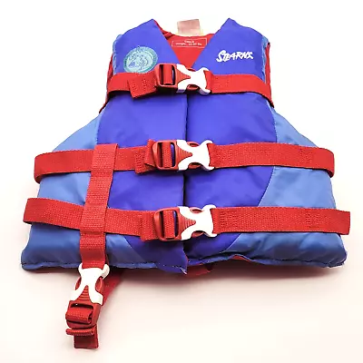 Youth Scooby Doo Life Jacket Ski Vest 30-50 Ib Kids Life Vest Blue Red • $14.95