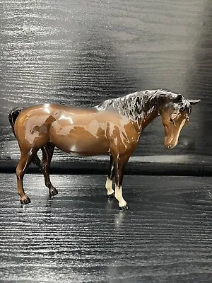 Beswick Brown Glossy Horse Figure Ornament 14cm Tall • £20.99