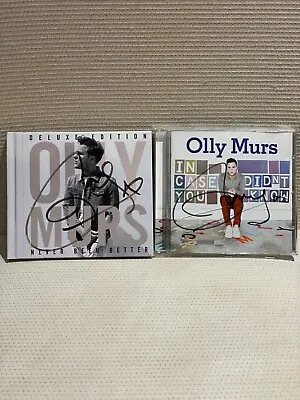 Olly Murs Two CD's  Hand Signed (deluxe Edition & 1 Other) • £12