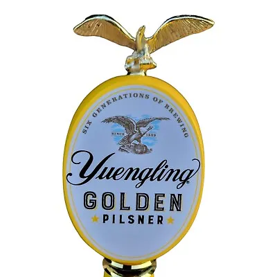 Yuengling Golden Pilsner 3D Beer Tap Handle  13  Tall Man Cave Pottsville PA. • $65