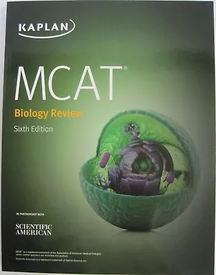 $12 • Buy MCAT Biology Review 6th Edition By Alexander Stone Macnow (SC OVSZ)