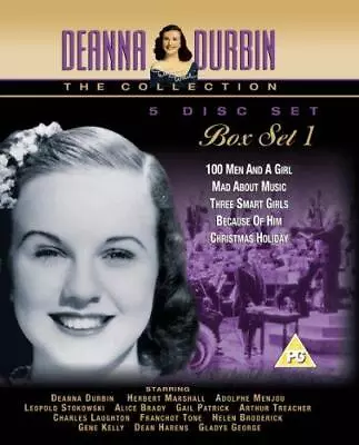 Deanna Durbin Box Set Vol. 1: 100 Men & A Girl / Mad About Music / Three Smart G • £5.55