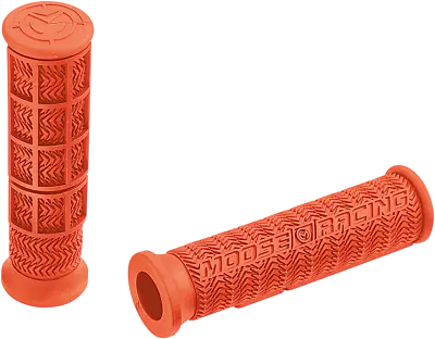 Moose Racing ATV Handlebar Grips Orange Fits Yamaha Kawasaki Honda 0630-0423 • $12.38