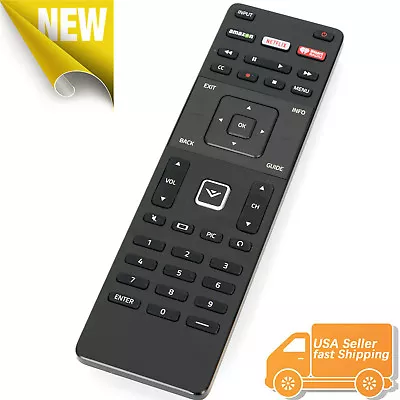 New XRT122 Remote Control For Vizio Smart TV D55U-D1 E40-C2 E65-C3 D70-D3 D43-D1 • $7.20