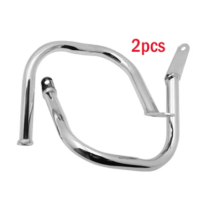 $116.79 • Buy Yamaha V-Star XVS400 XVS650 Chrome Engine Guard Highway Crash Bar Stand 1 Pair