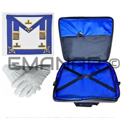 Masonic Regalia Soft Case Water Proof Craft Provincial Undress Apron BRAND NEW • £49.99