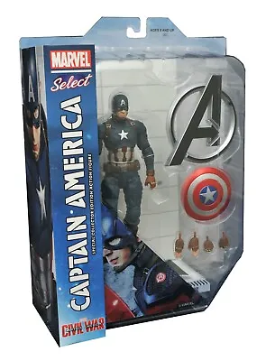 Marvel Select: Civil War Captain America Action Figure • $99.99