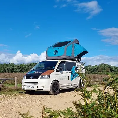 Van/Car Inflatable Roof Top Tent Glamping 3 Person Fishing For Outdoor Camping • £995