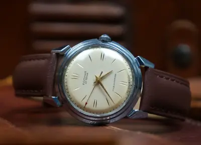 Rodina Watch USSR Watch 1950s. Mens Vintage Watch Retro Watches Old Watch • $288