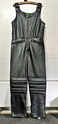 Mars Brand Leather Overalls - Size 36 • $350