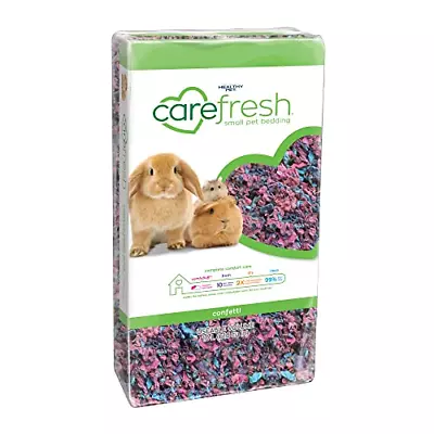 Carefresh Dust-Free Confetti Natural Paper Small Pet Bedding With Odor Control • £19.94