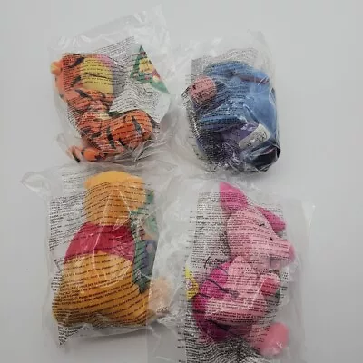 Mcdonalds Happy Meal Toys 1999 Disney Winnie The Pooh Full Set Of 4 Sealed  • £15.99