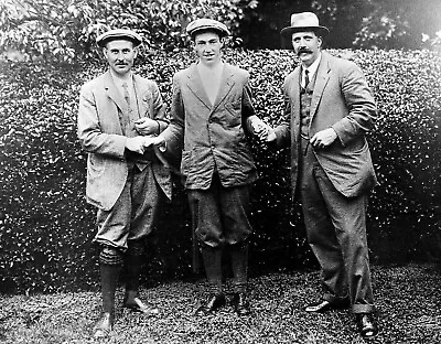 $3.99 • Buy Francis Ouimet Harry Vardon Ted Ray Us Open 8x10 Glossy Photo Picture