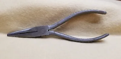 $29.99 • Buy VINTAGE SNAP ON TOOLS 7” VACUUM GRIP NEEDLE NOSE PLIERS W/ CUTTER, No. 196B