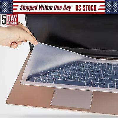 Silicone Keyboard Cover Laptop Universal Protector Film Waterproof Skin 11-17  • $3.90