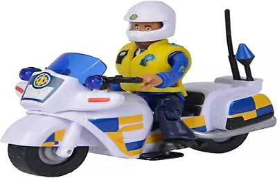 SIMBA.DICKIE.GROUP Fireman Sam Police Motorbike + 1 Figurine Multicolored 1... • $42.14