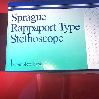 $17 • Buy Vintage BMS Sprague Rappaport Type  Stethoscope  Medical Doctors Nurses