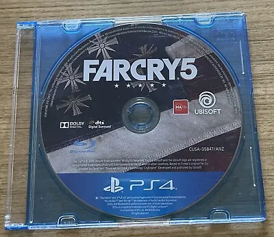 Far Cry 5 PS4- Mint Condition. Game In Stock. No Case • $10