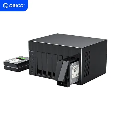 ORICO NAS 2.5  3.5  Hard Drive Enclosure 8 Bay With RAID HDD Case Gen7 SATA Dock • $559.99