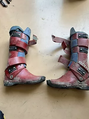 Motocross Boots Vintage Scott Boots From The 70s Size 10 Mens • $200