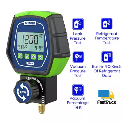 $71.99 • Buy Refrigeration Digital Manifold Gauge HVAC A/C Pressure Vacuum Pressure Tester