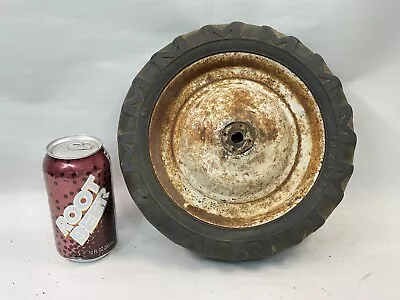 Vintage Pedal Tractor Rear Wheel Drive Side 10x1.75 Very Worn • $15