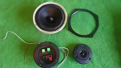 £20 • Buy Complete Speaker Without Box - 100mm Woofer Tweeter Crossover Input Terminals.