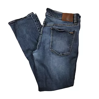 Volcom Jeans Mens 36 X 30 Blue Denim Slim Straight Stretch • $28.49