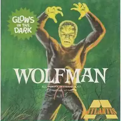 Wolfman Glow-in-the-Dark Edition 1:8 Scale Plastic Model Kit- New Stock • $79