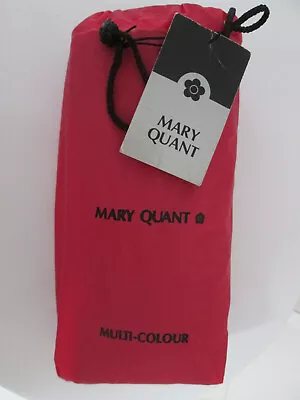 Vintage 1980s Multi Coloured Mary Quant Rain Poncho/Cape.Original Bag&Tag Unused • £32