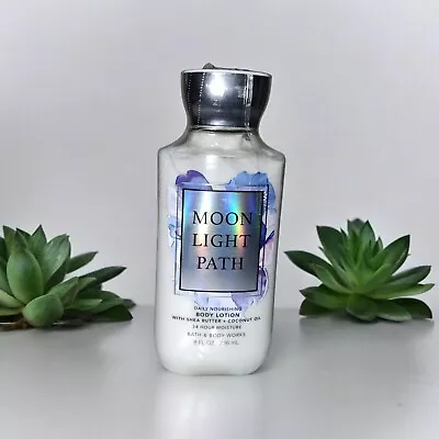 Bath And Body Works MOONLIGHT PATH Shea Butter + Vitamin E Body Lotion 8 Oz NEW  • $16.95