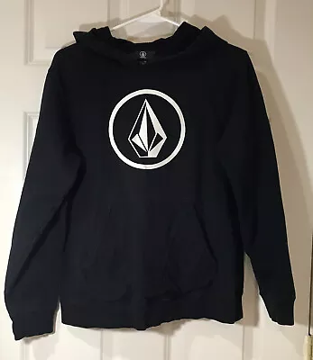 Volcom Sweatshirt Pullover Hoodie Long Sleeve Graphic Logo Youth Large 12 • $12.70