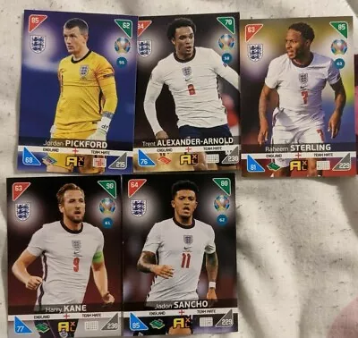 Mint Panini Adrenalyn XL UEFA Euro 2020 Kick Off 2021 ENGLAND Cards • £0.99