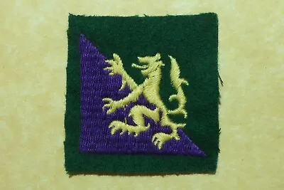 £14 • Buy British Army North Highland District Original WW2 Patch Formation Badge